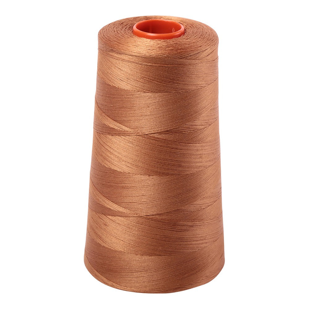 Aurifil 50wt cotton thread cone in Light Cinnamon 2335