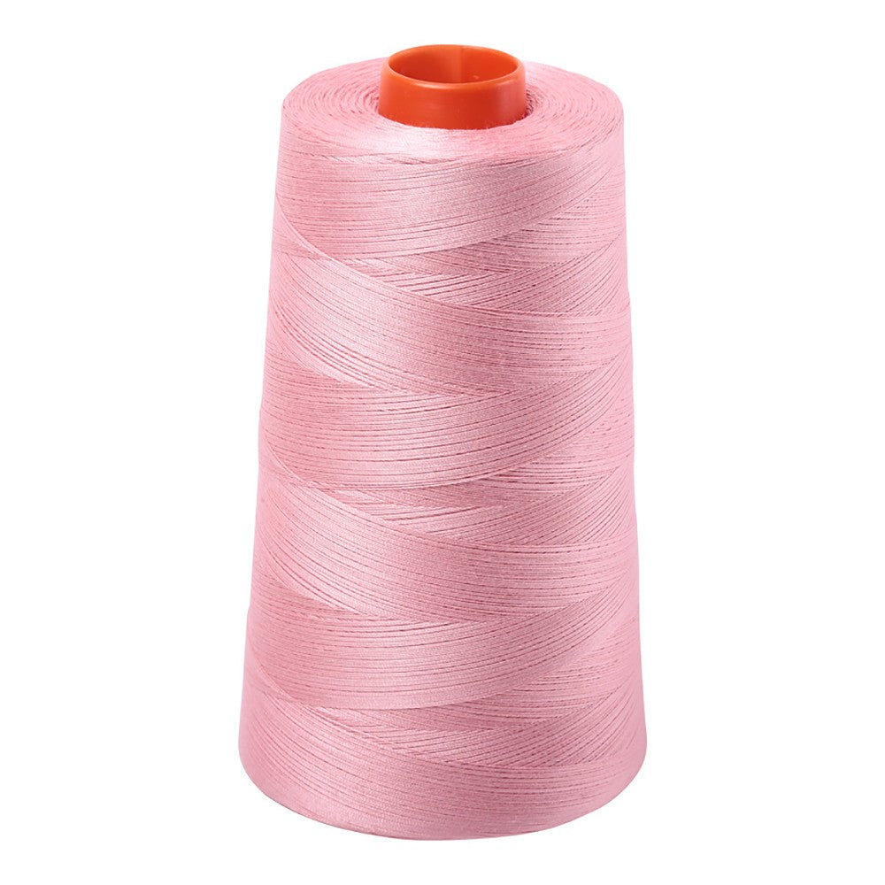 Aurifil 50wt cotton thread cone in Light Peony 2437