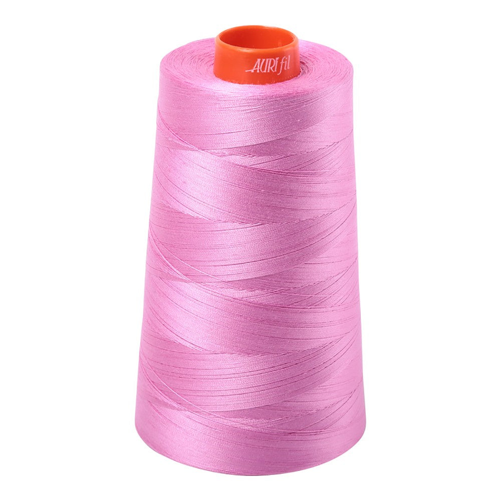 Aurifil 50wt cotton thread cone in Medium Orchid 2479