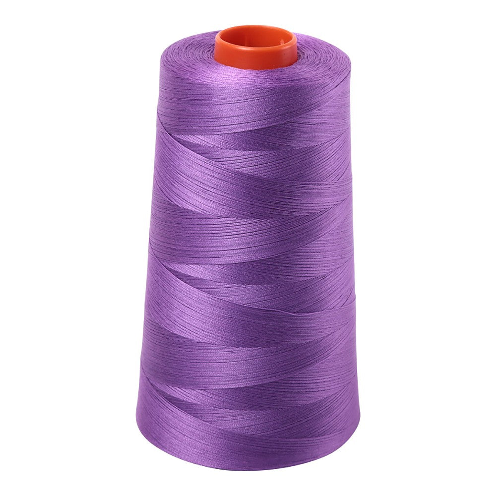 Aurifil 50wt cotton thread cone in Medium Lavender 2540