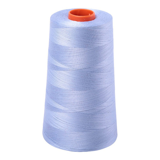 Aurifil 50wt cotton thread cone in Very Light Delft 2770