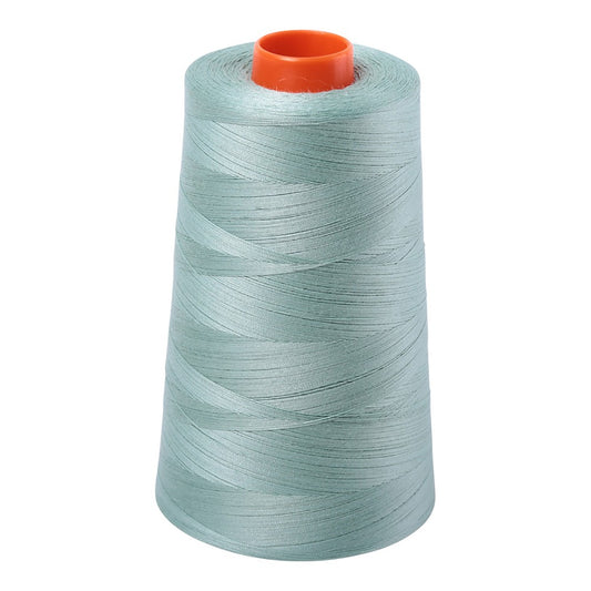 Aurifil 50wt cotton thread cone in Light Juniper 2845
