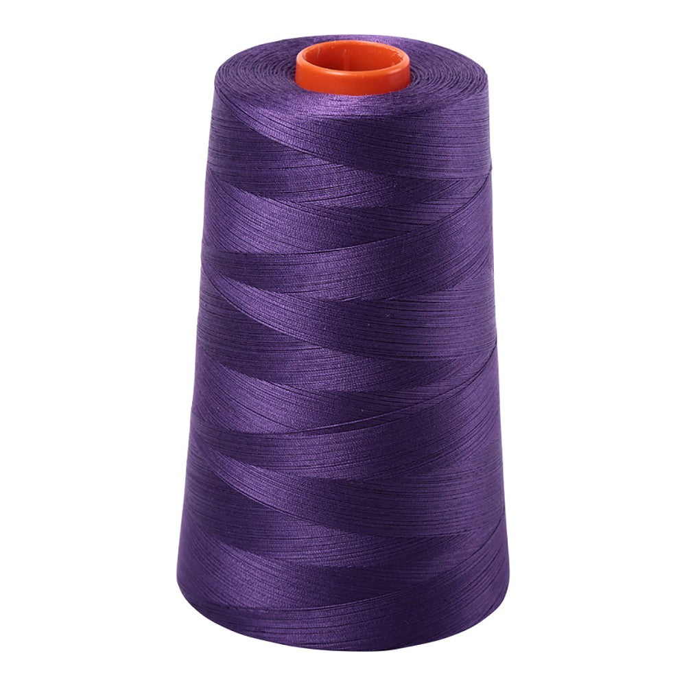 Aurifil 50wt cotton thread cone in Eggplant 4225