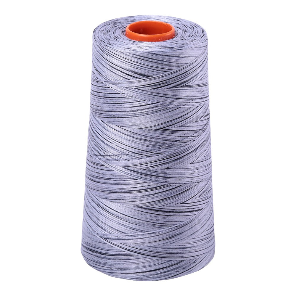 Aurifil 50wt cotton thread cone in Variegated Stonefields 4664