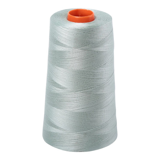 Aurifil 50wt cotton thread cone in Marine Water 5014