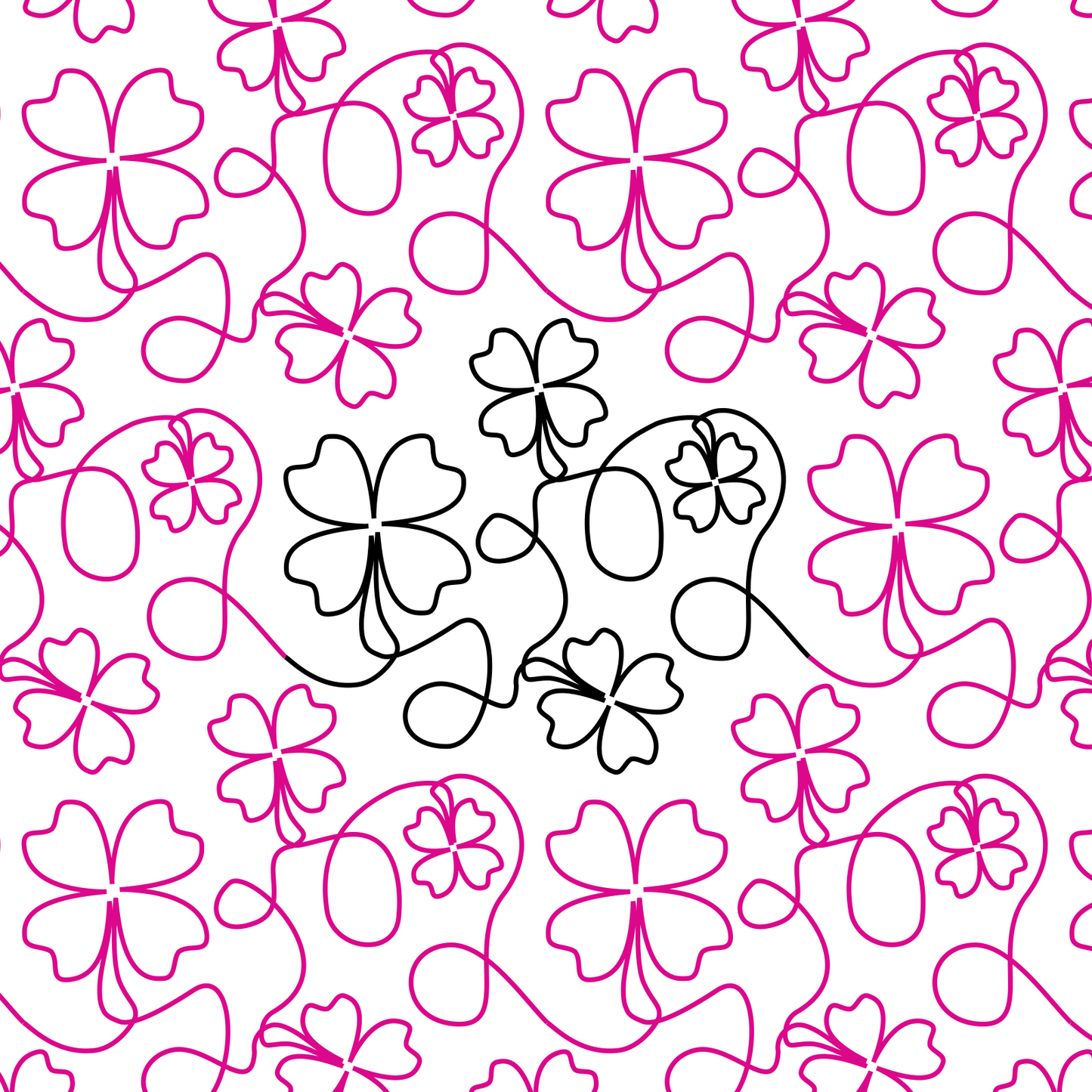 Saint Patrick's Clover Field