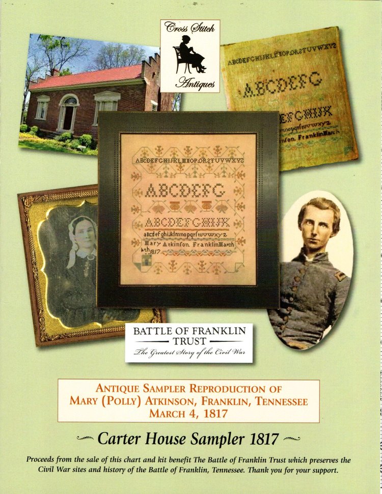 Carter House Sampler 1817