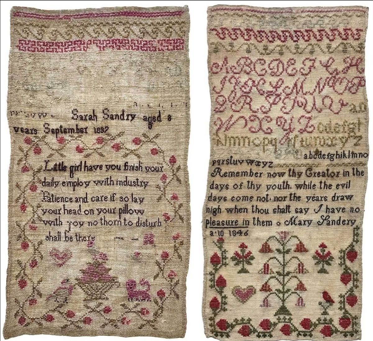 The Sandery Sisters Samplers