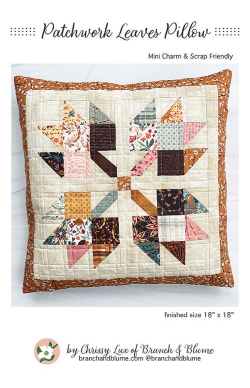Patchwork Leaves Pillow