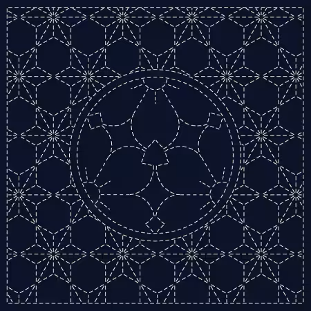 Sashiko Cloth Yamazakura
