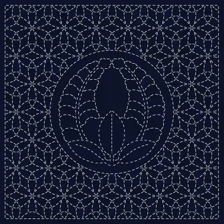 Sashiko Cloth Agari-Fuji