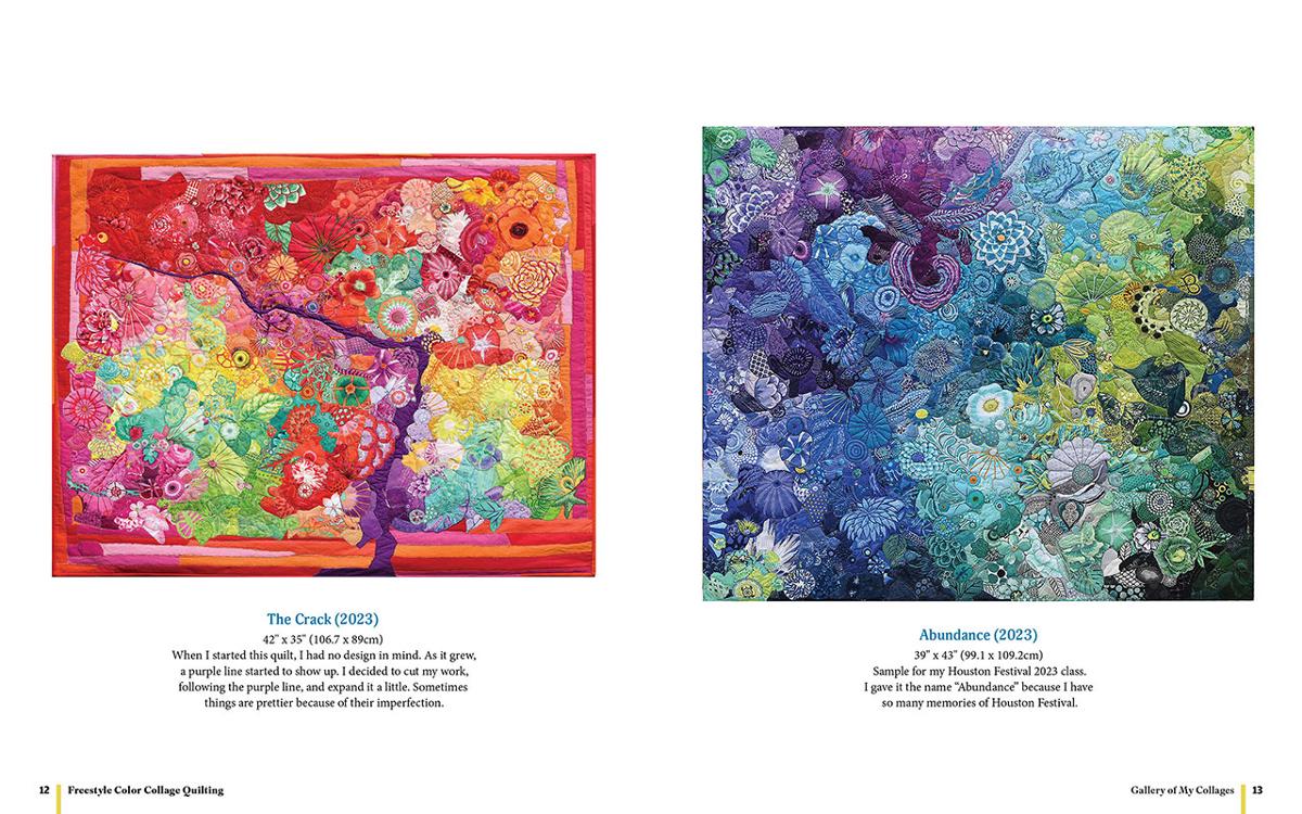 Freestyle Color Collage Quilting