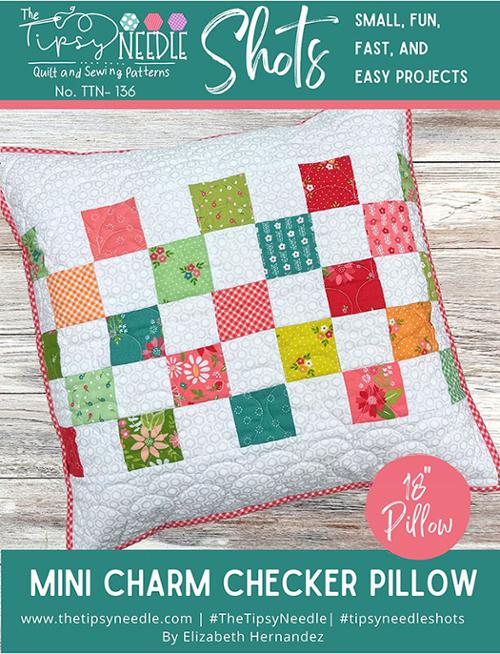 Checker Mini Charm Pillow