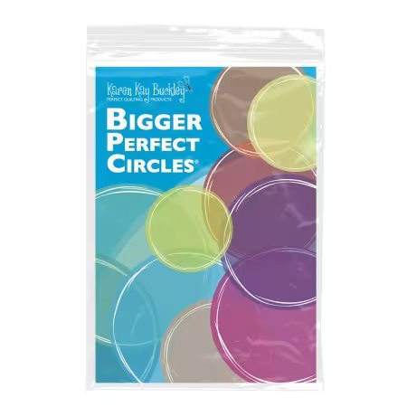 Karen Kay Buckley's Bigger Perfect Circles Template Plastic