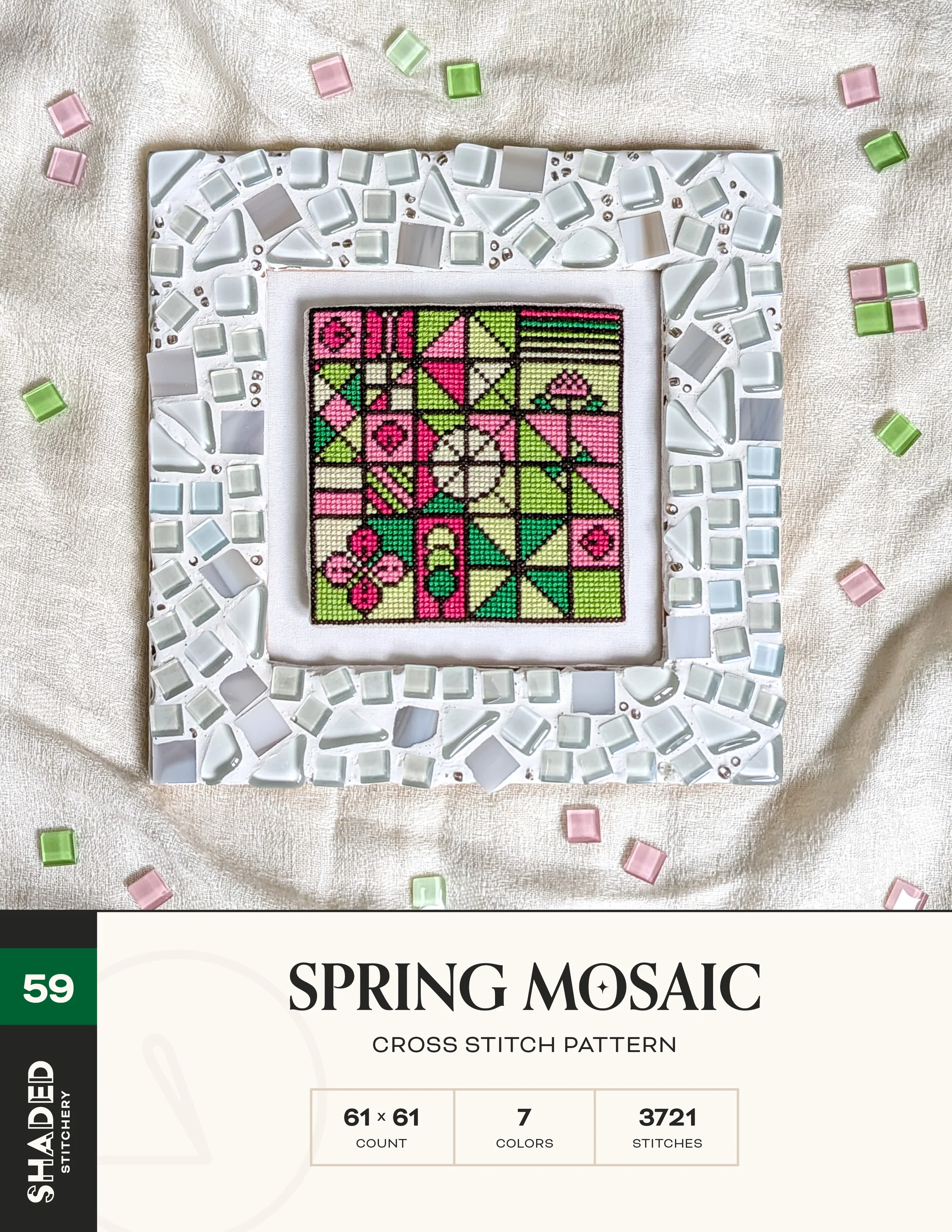 Spring Mosaic Post Spring Mosaic β The Stitching Corner