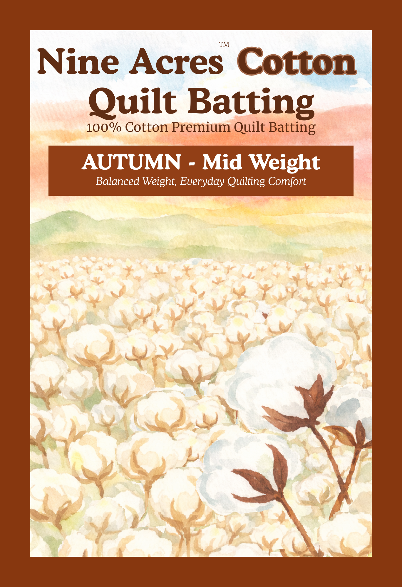 Nine Acres Cotton Batting