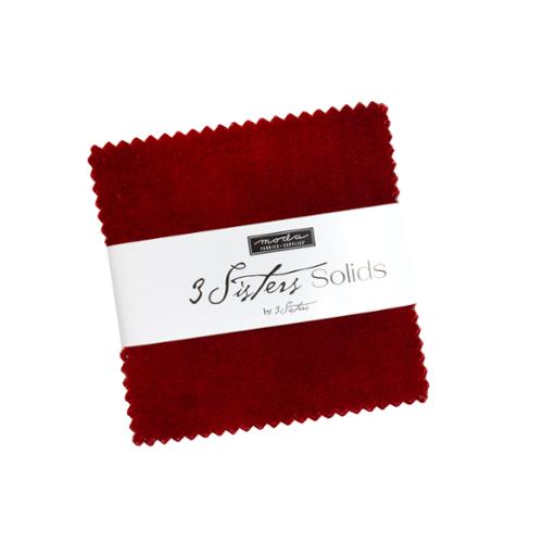3 Sisters Solids Mini Charm