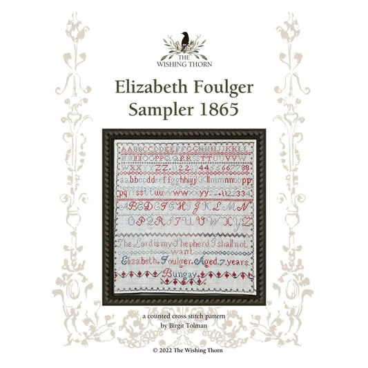 Elizabeth Foulger Sampler 1875