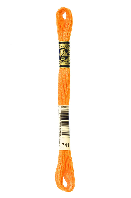 DMC 741 Medium Tangerine