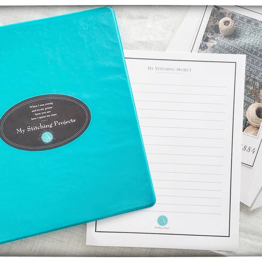 Cross Stitch Project Journal Kit
