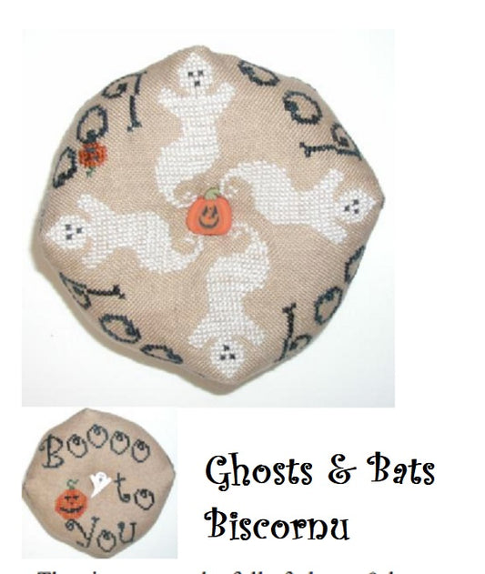Ghosts & Bats Biscornu