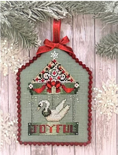 Swan Christmas Carousel