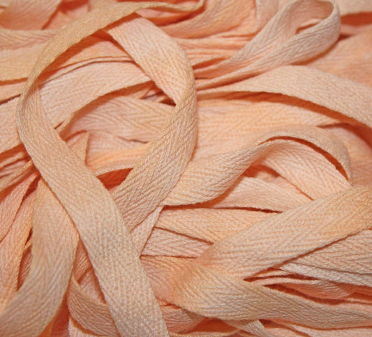 Coral - Hand-dyed Cotton Twill Tape