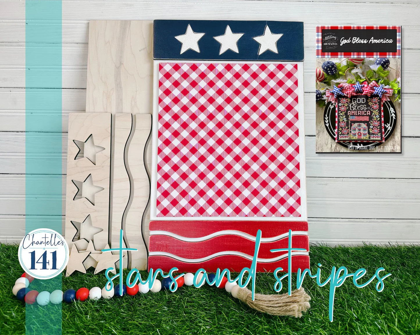 Stars and Stripes Display Board