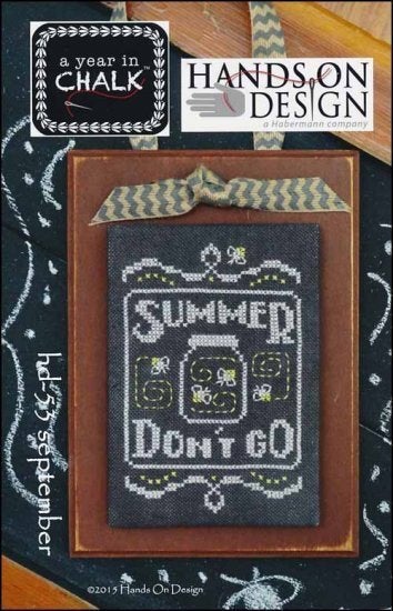 September | A Year in Chalk