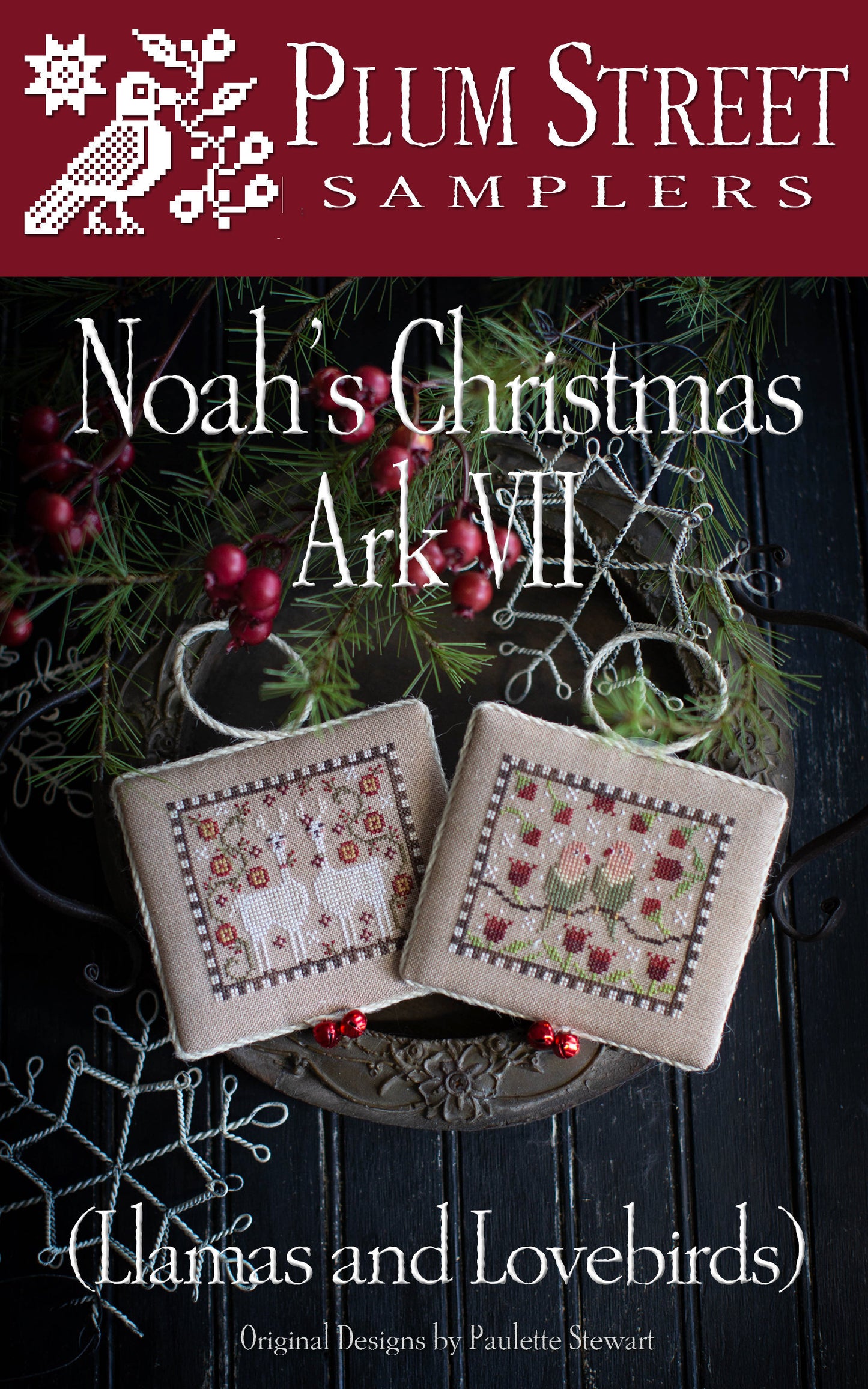 Noah's Christmas Ark VII Llamas and Lovebirds