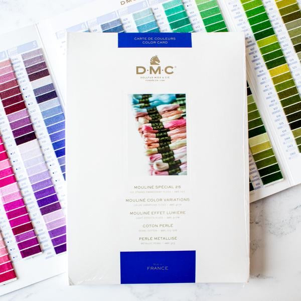 DMC Stranded Cotton Color Card