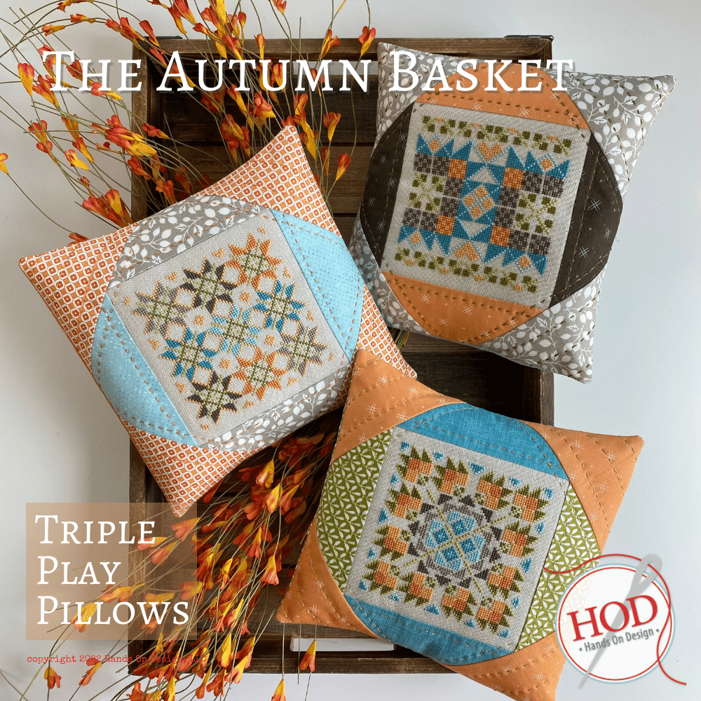 The Autumn Basket l Triple Play Pillows