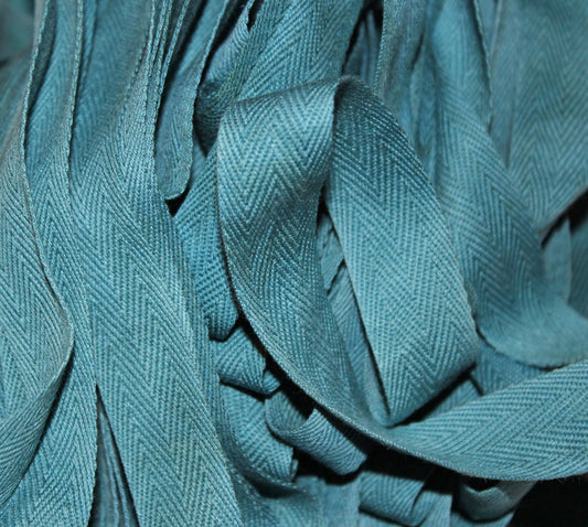 Stream - Hand-dyed Cotton Twill Tape